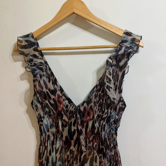 Leopard Print Dress - Picture 1 of 9